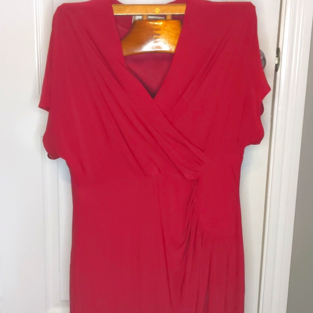 Evan Picone Red Dress